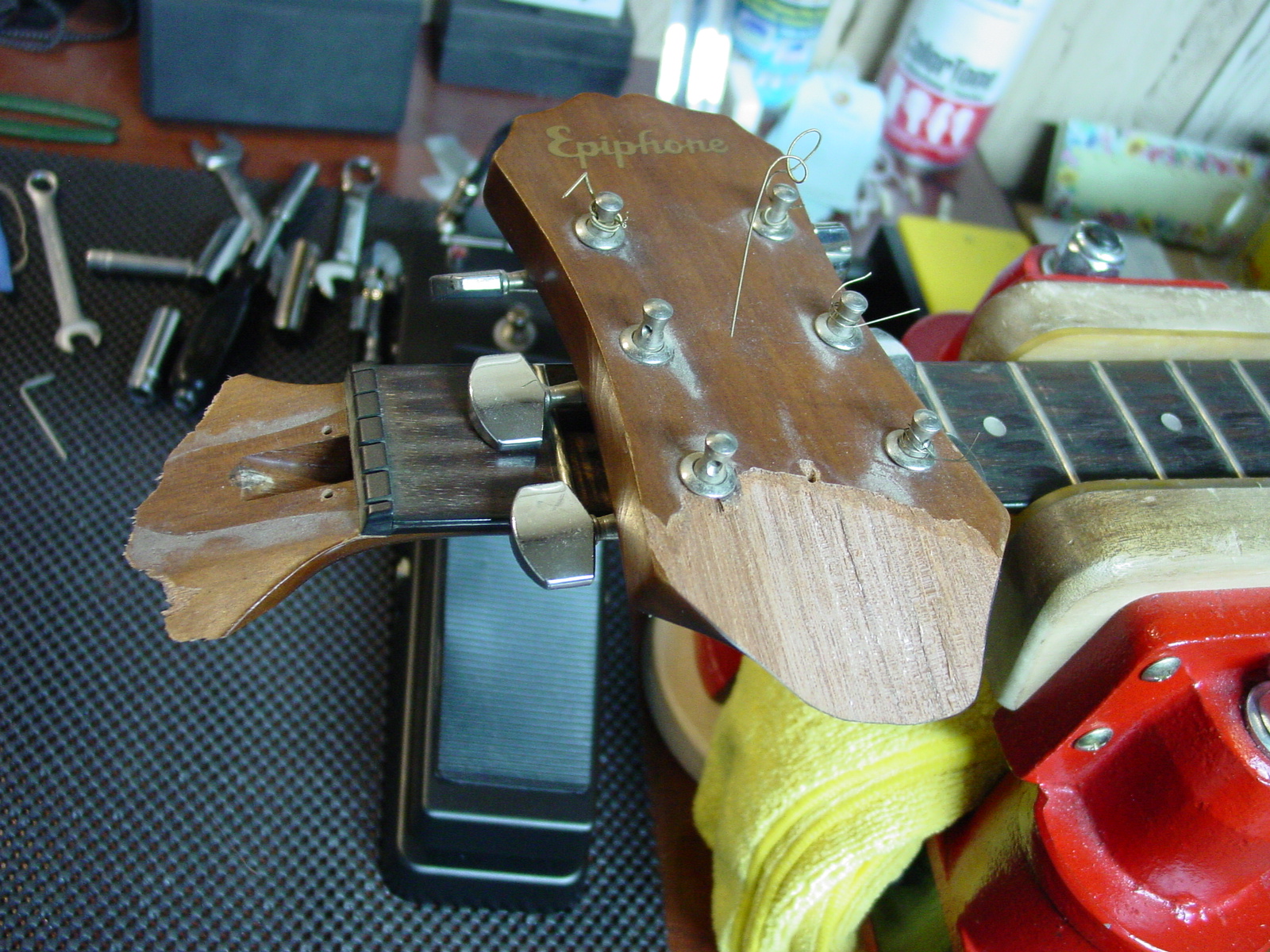 Broken Headstock